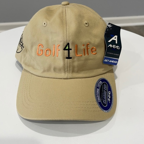 Golf 4 Life hat Ahead Headwear cotton sports athletic golf player gift NEW - Picture 1 of 14